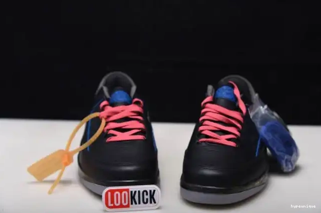HYPE DJ4375-004 2 Off-White Blue Black Low Jordan Retro SP 0502